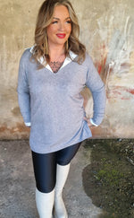 Amber Sweater Grey