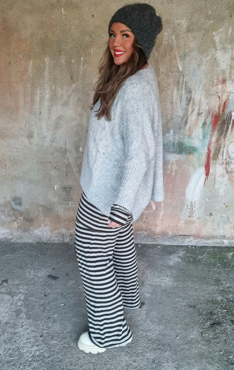 Ylva Sweater Light Grey