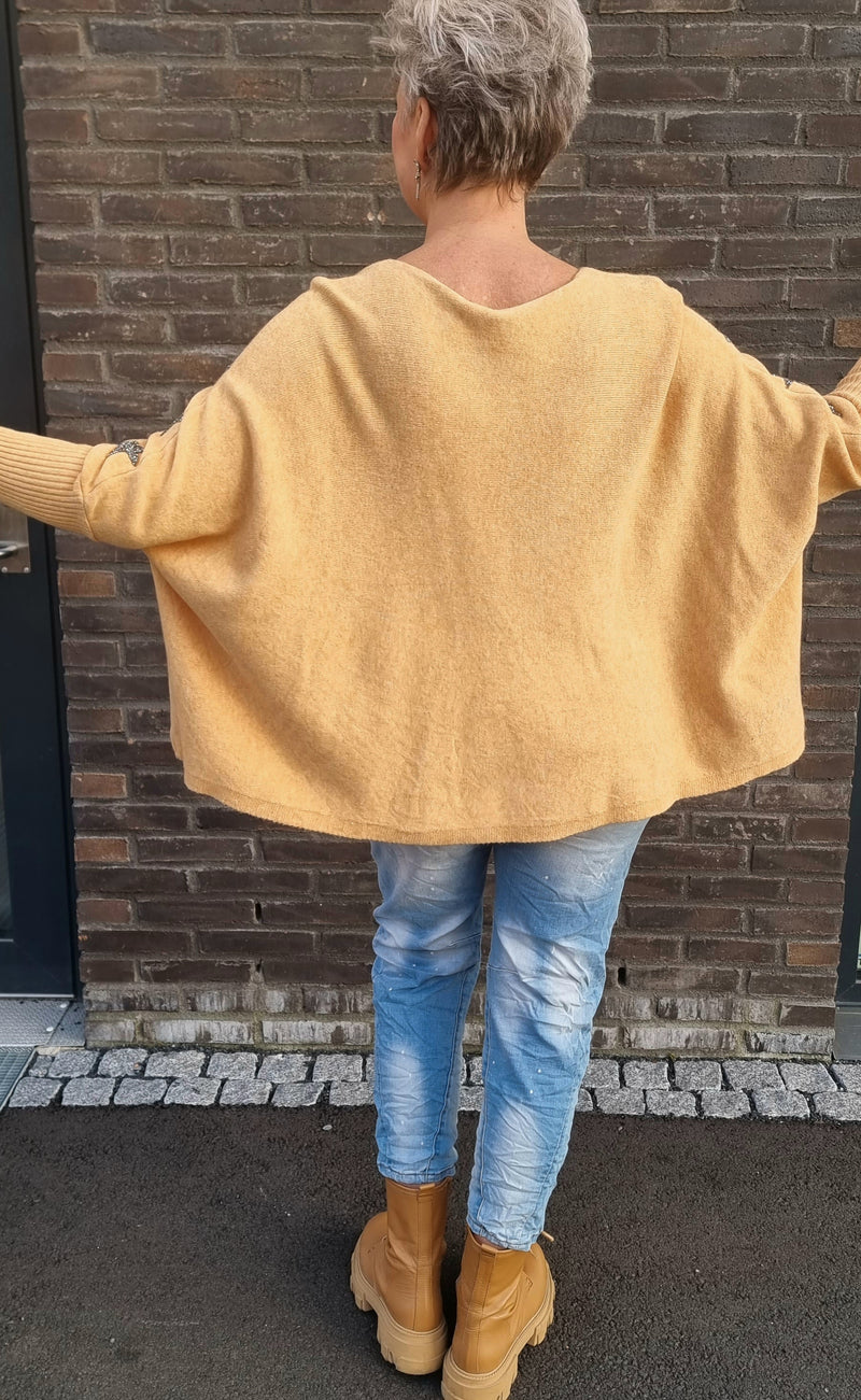 Ulrikke Baggy Sweater Light Yelloworange