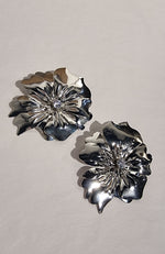 Flower Earings Silver