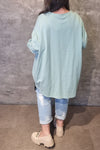 Minty Green Baggy Top