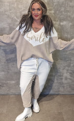 Smile Baggy Sweater
