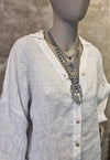 Anastacia Necklace With Earings Silver
