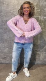 Savanna Sweaterjacket Pink