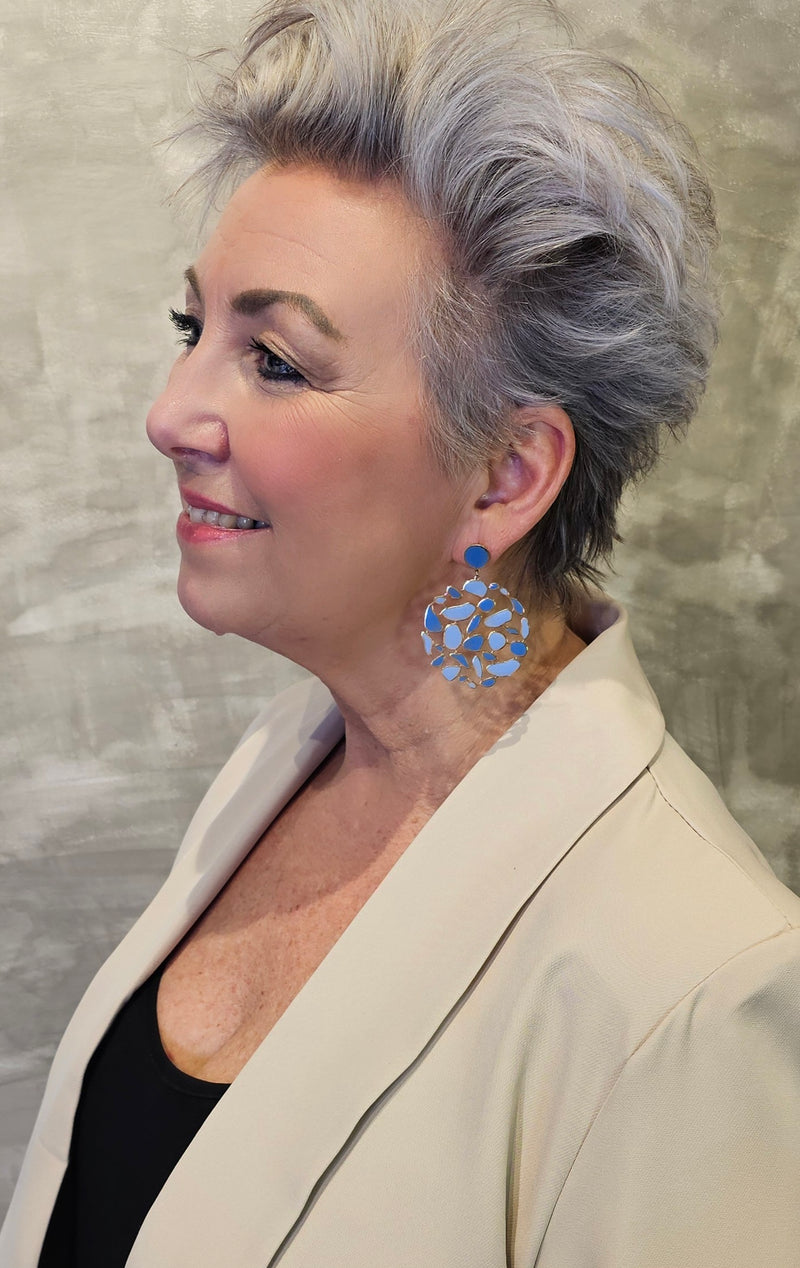 Tanja Earrings Blue