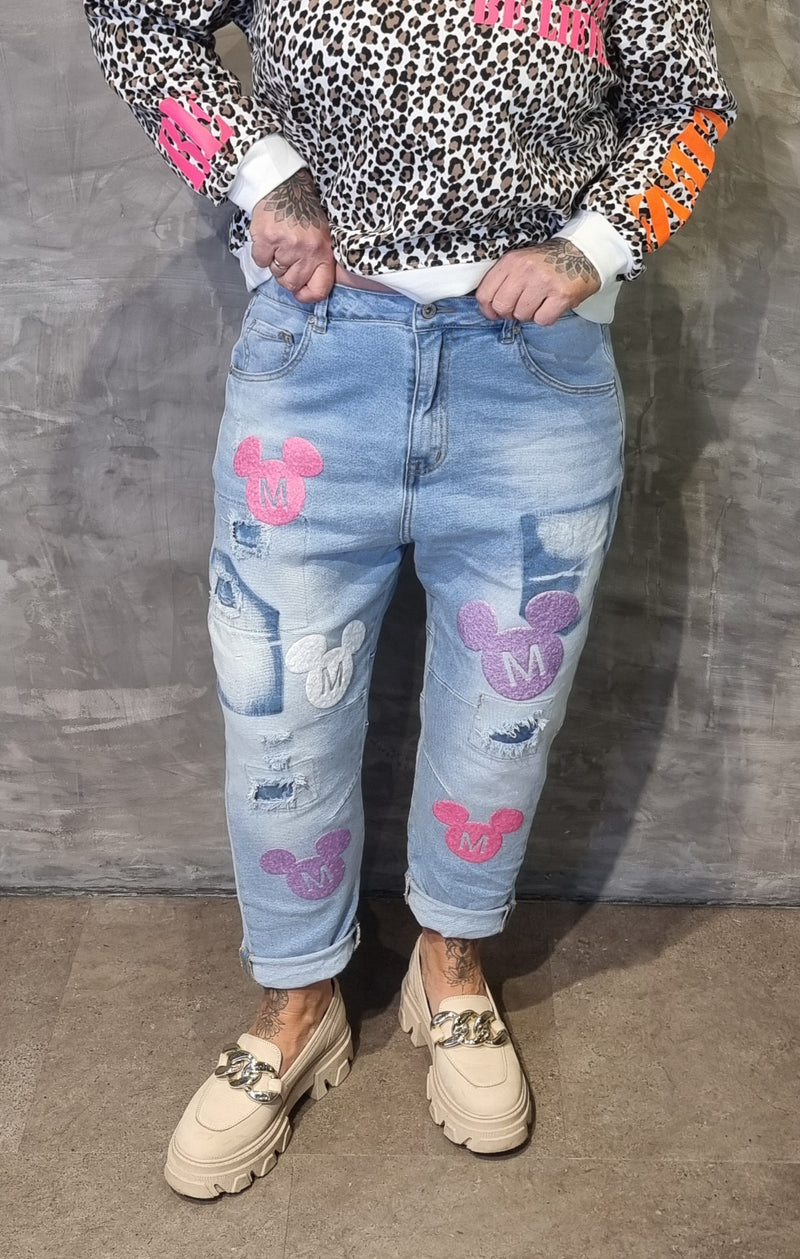 Mickey Mouse Denim Pant