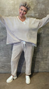 Junie Baggy Sweater Light Taupe