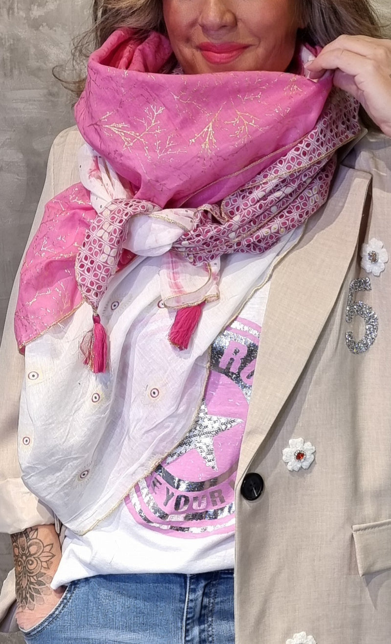 Zoe Scarf Pink