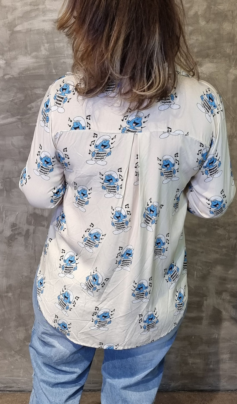 Smurf Shirt Beige