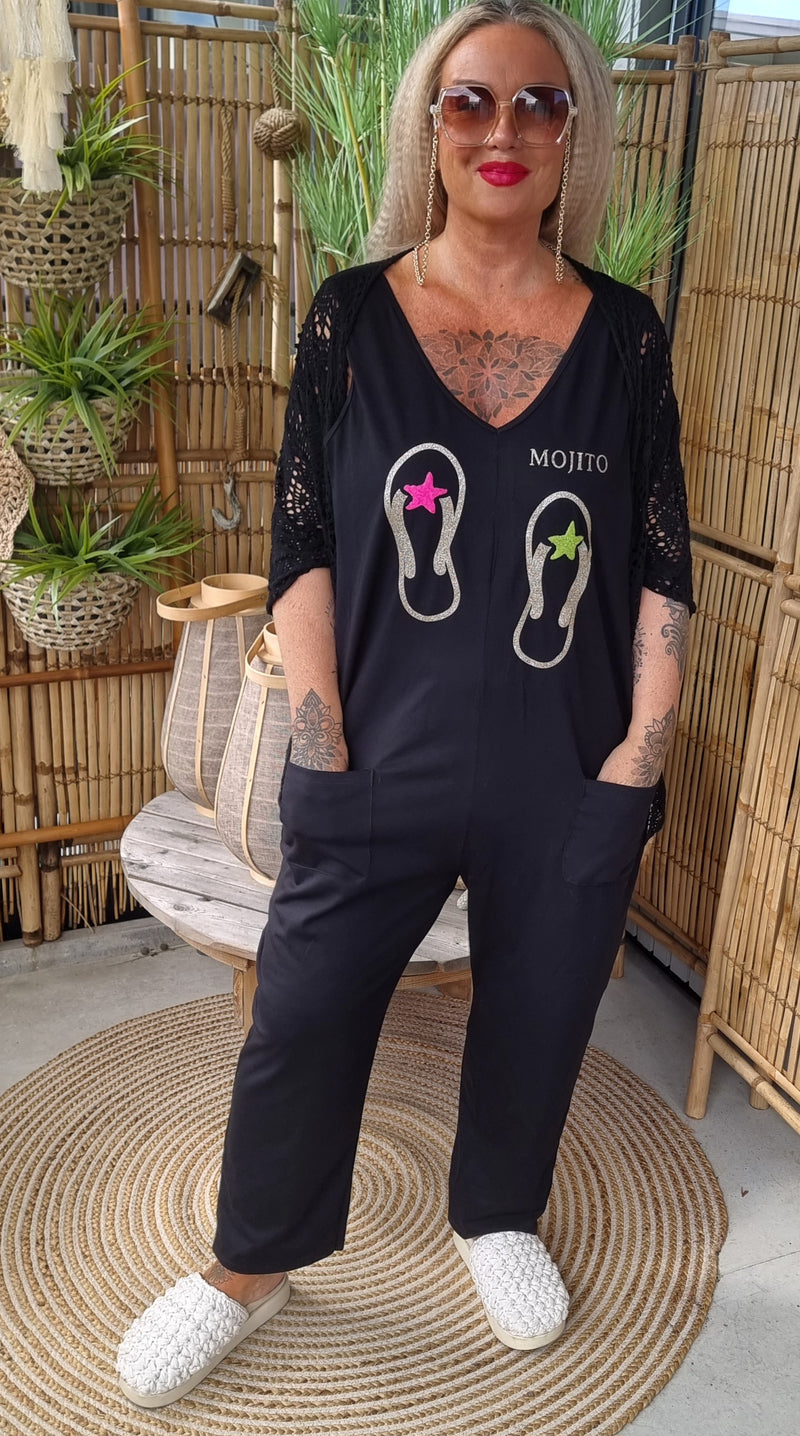 Mojito Jumpsuit Black