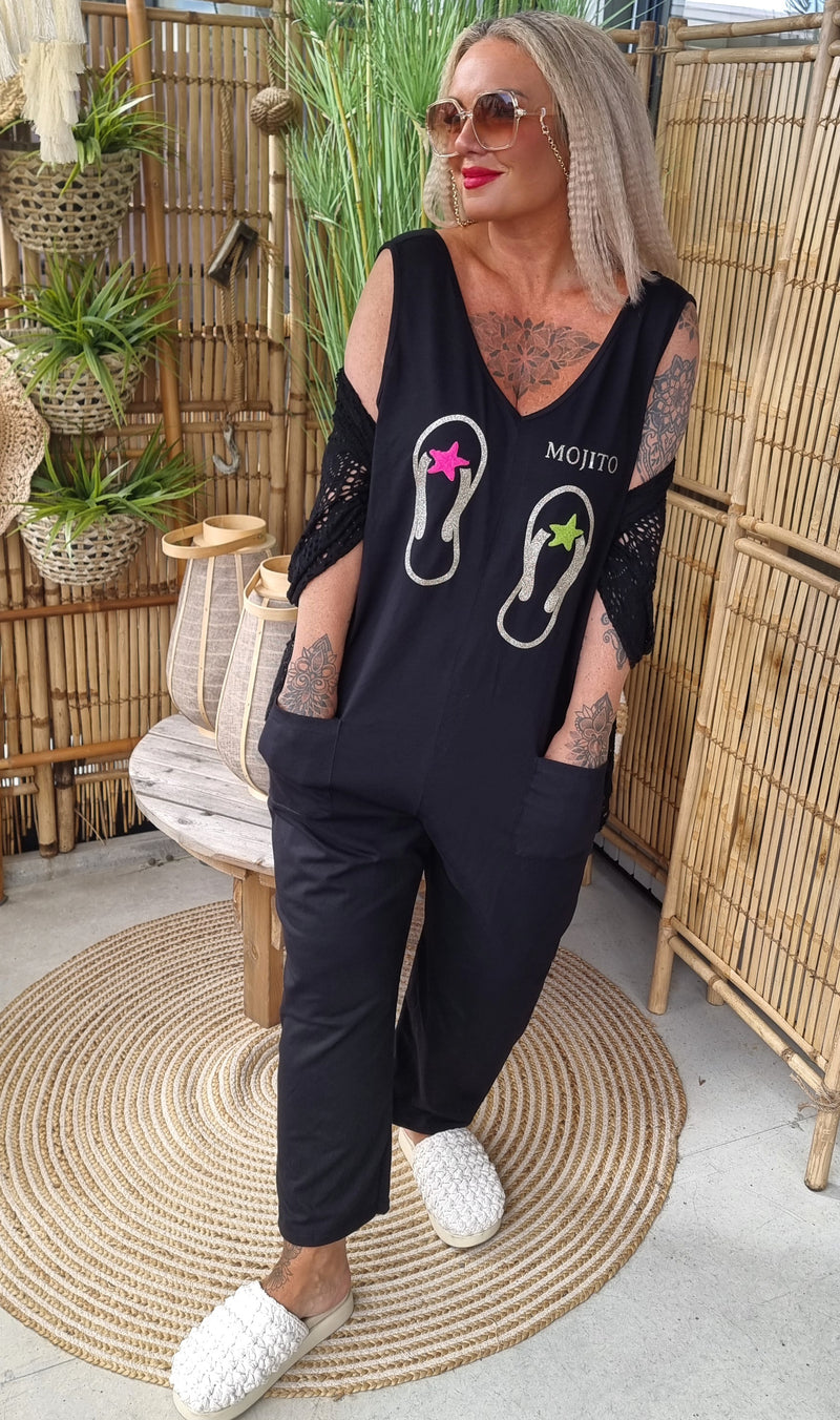 Mojito Jumpsuit Black