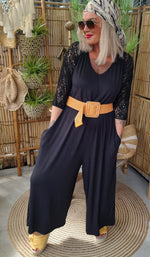 Kajsa Baggy Jumpsuit Black