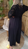 Kajsa Baggy Jumpsuit Black