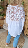 Maiken Lace Blouse White