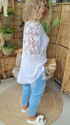 Maiken Lace Blouse White