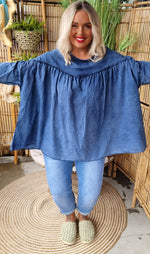 Stella Baggy Top Blue