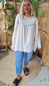 Stella Baggy Top Sand