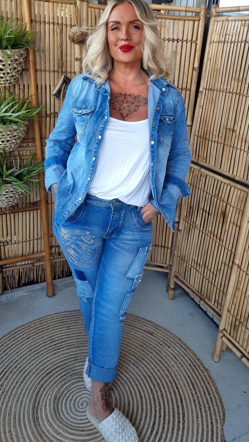 Mozzaar Denim Pant