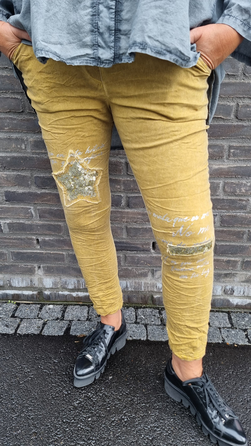 Cool pant Mustard