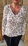 Triana Top Beige