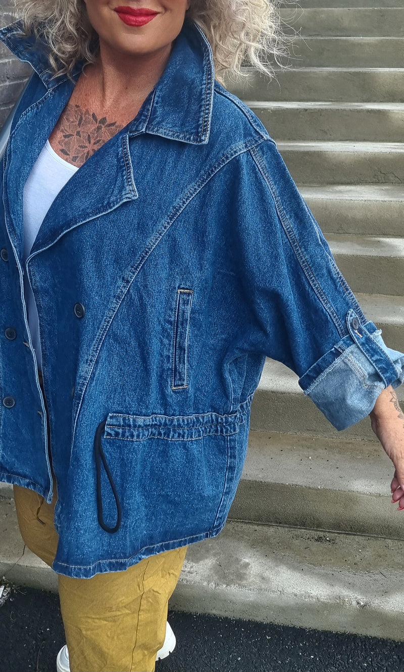 Cassandra Baggy Denim Jacket