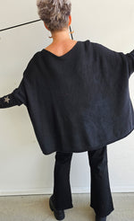 Stella Star Sweater With Pockets Black