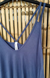 Frances Top Blue