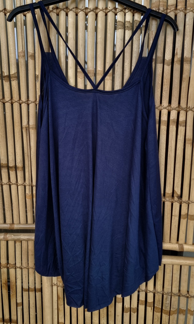 Frances Top Navy