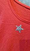 Star Basic Top Red