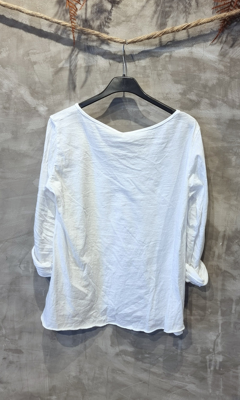 Ulrikke Basic Top White