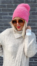 Zara Beanie Pink