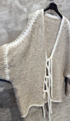 Kelly Knitted Jacket Sand