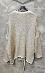 Kelly Knitted Jacket Sand