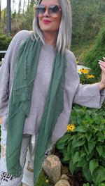 Basic Scarf Green