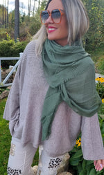 Basic Scarf Green