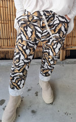 Cally Printed Pant Creme