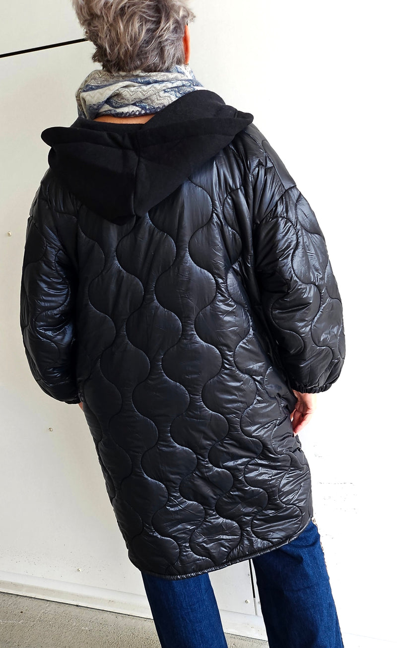 Izzy Baggy Jacket Black