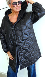 Izzy Baggy Jacket Black