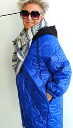 Izzy Baggy Jacket Blue