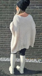 Inez Baggy Sweater Beige