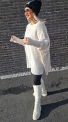 Inez Baggy Sweater Beige