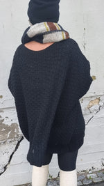 Inez Baggy Sweater Black