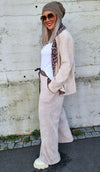 Silje Blazer And Pant Leo Set Beige