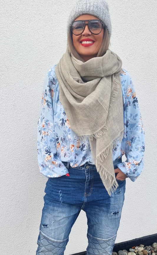 Sofia Scarf Light Taupe