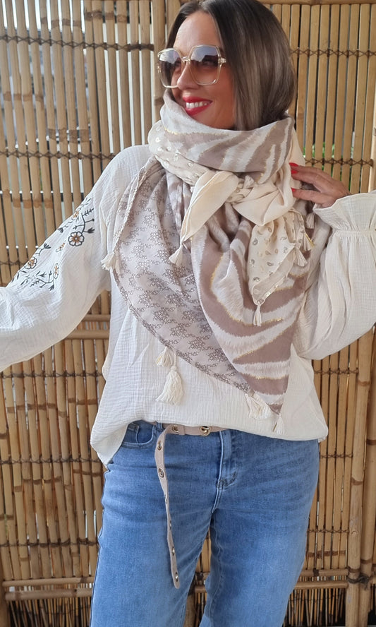 Lissy Scarf Beige