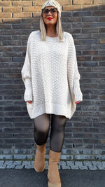 Inez Baggy Sweater Beige