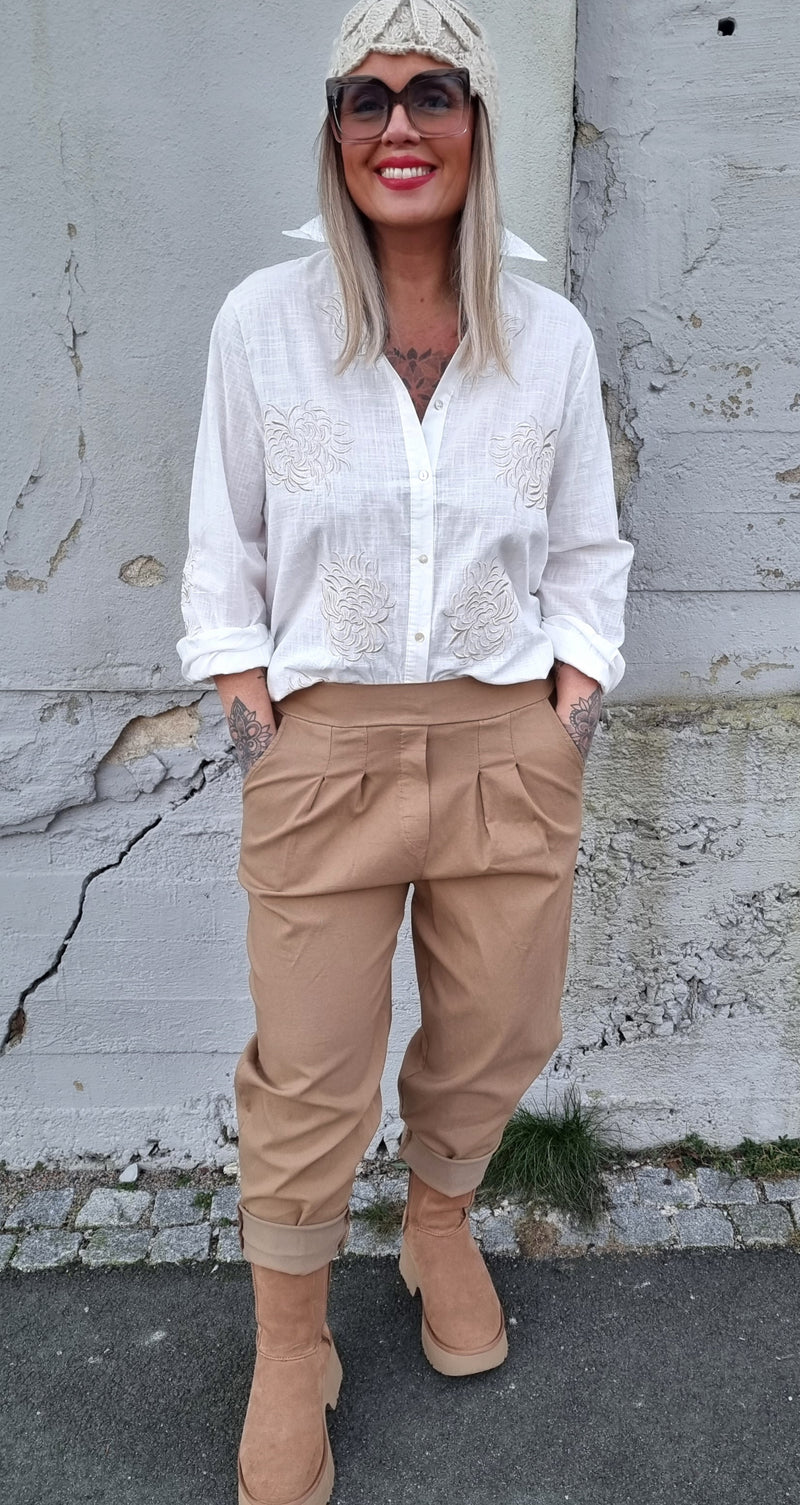 Diana Stretchy Pant Camel