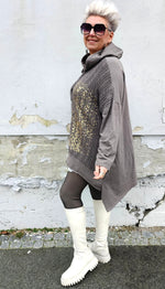 Best For You Sweater Dark Taupe