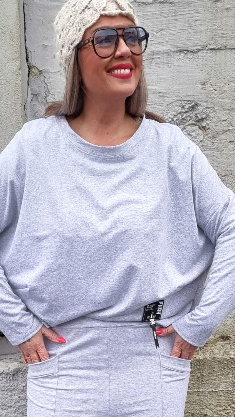 Marianne Top Grey