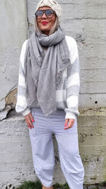 Sofia Scarf Grey